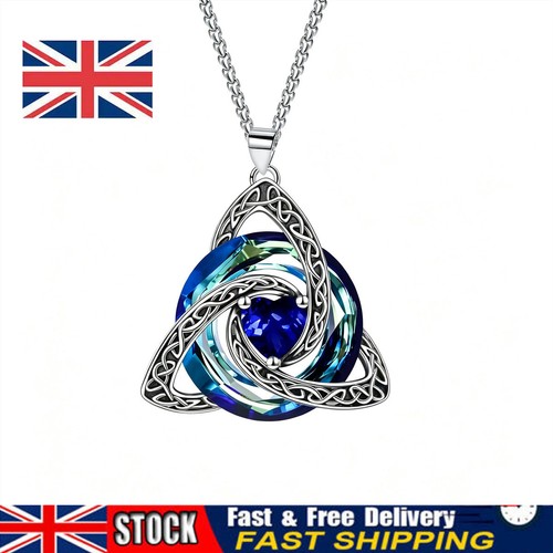 Birthstone celtic trinity knot - celtic,
