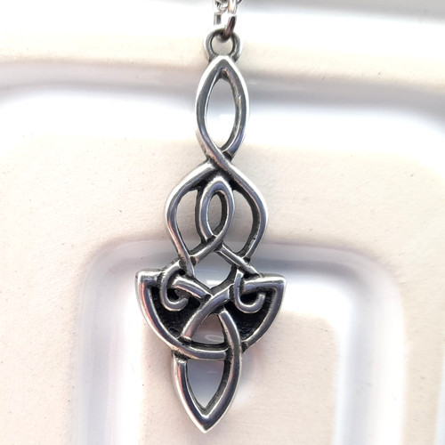 Vintage celtic knot - vintage, pendant