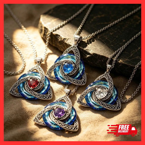 2027 birthstone celtic trinity - 2027,