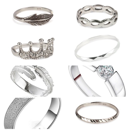925 solid sterling silver - solid,