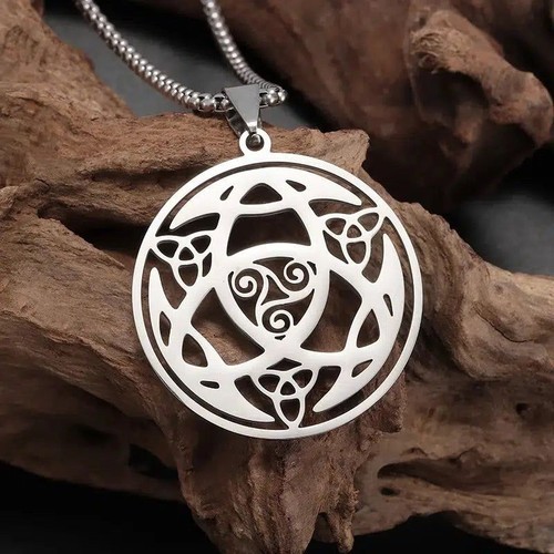 Celtic necklace triskelion - celtic,