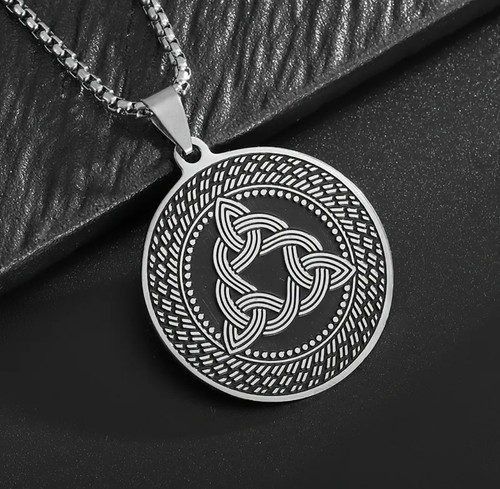 Celtic knot necklace love - necklace,