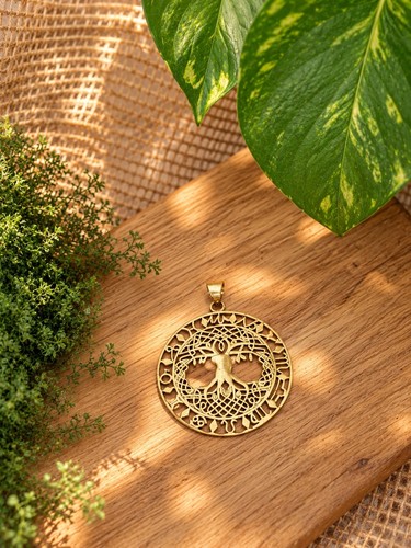 Tree life zodiac pendant - life,