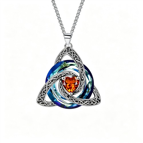 Pendant necklace celtic - necklace,