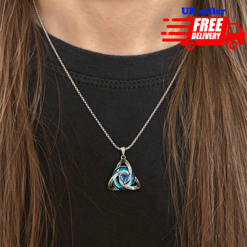 Birthstone celtic trinity knot - birthstone,