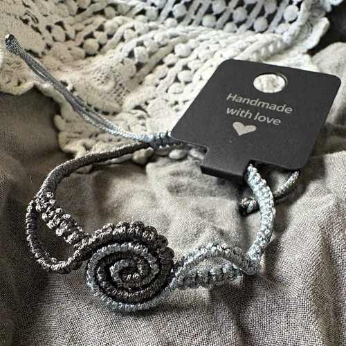 Handmade grey silver - handmade,