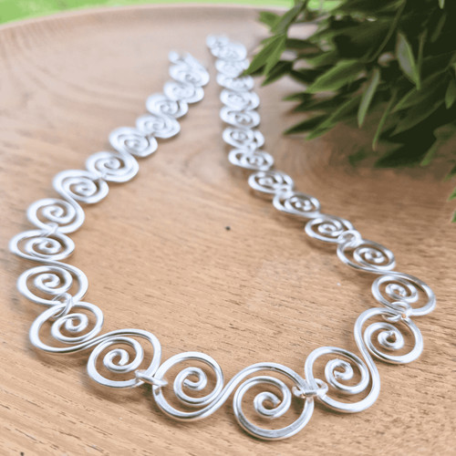 Celtic silver spiral - celtic,