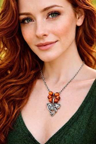 The celtic fox - fox, necklace