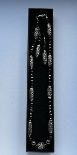 Beady black onyx and - beady,