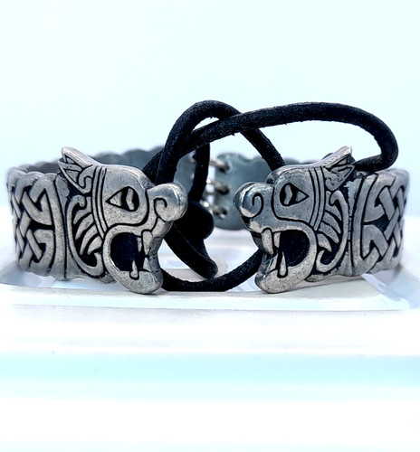 Celtic knot pewter bangle - bangle,