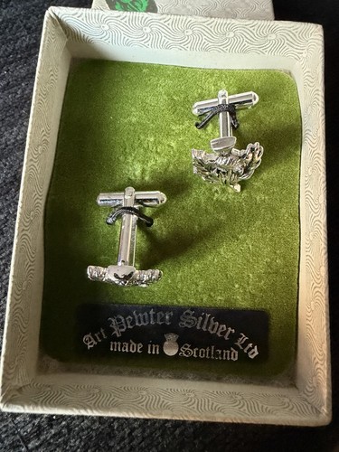Scottish thistle cufflinks - thistle,