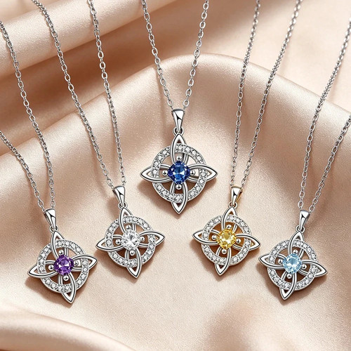 Necklace mystical birthstone - necklace,
