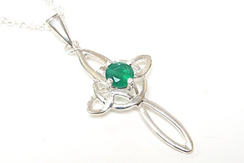 Sterling silver green agate - sterling,
