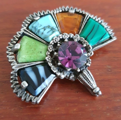 Vintage miracle brooch faux - miracle,