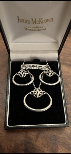 Sterling silver celtic trinity - sterling,