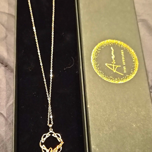 Celtic cariad necklace - necklace, by