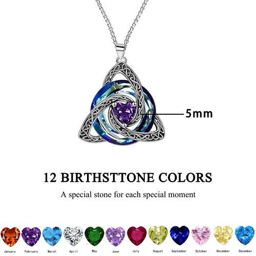 2027 birthstone celtic trinity - 2027,